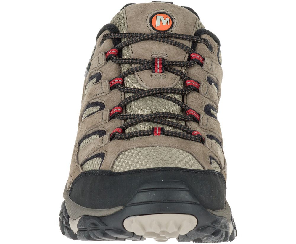Merrell Hiking Shoes Brown - Moab 2 Waterproof Wide Width - Mens 23OYZFWRN